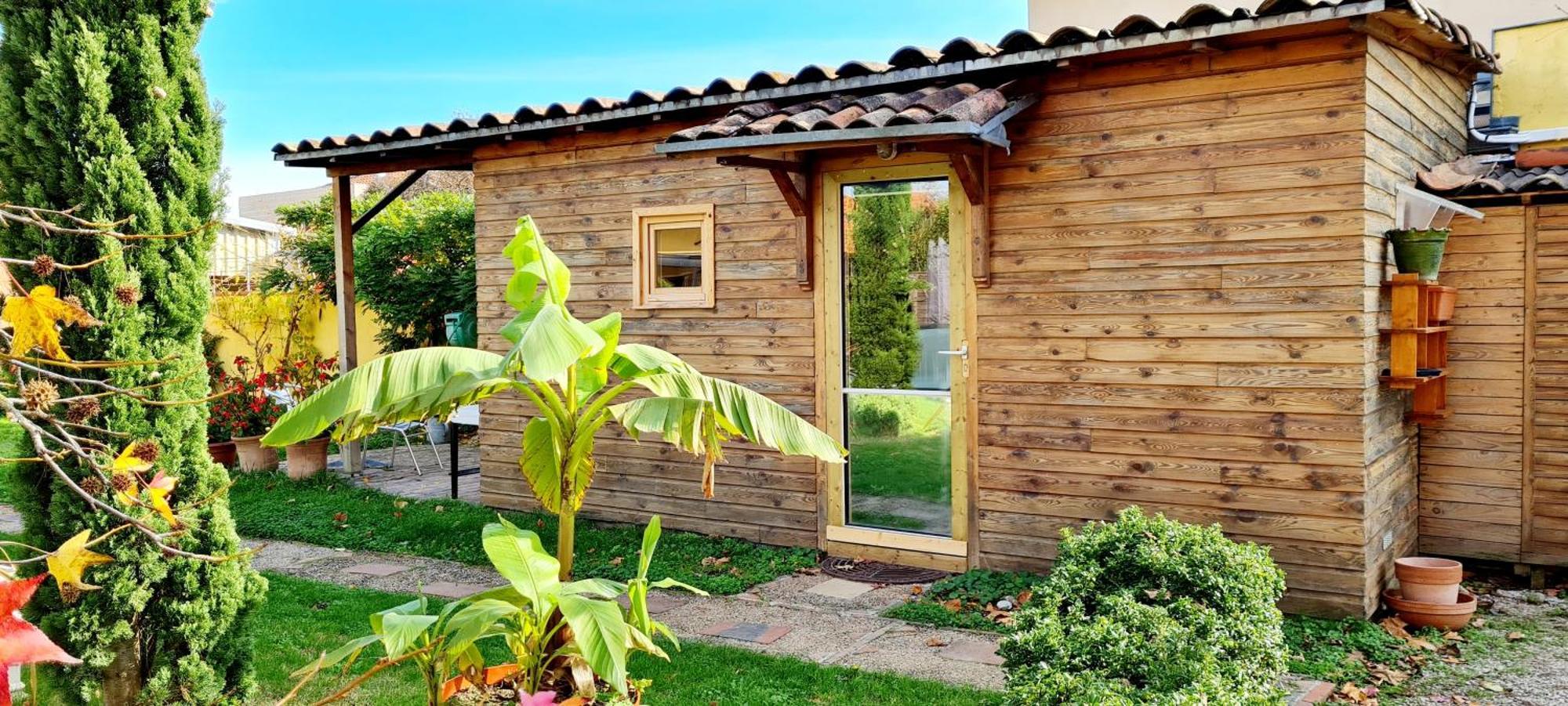 Cabane Cote Jardin Toulouse Exteriör bild