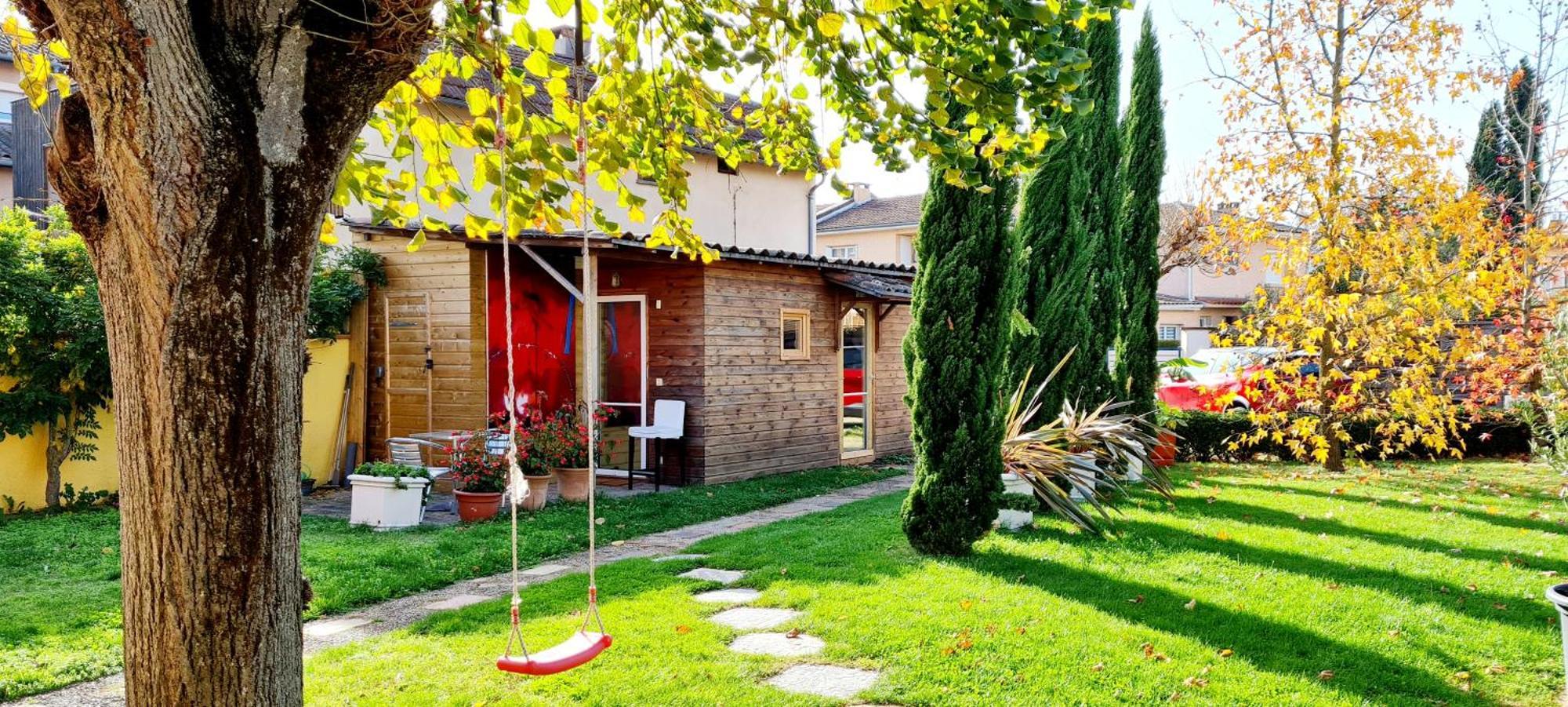 Cabane Cote Jardin Toulouse Exteriör bild
